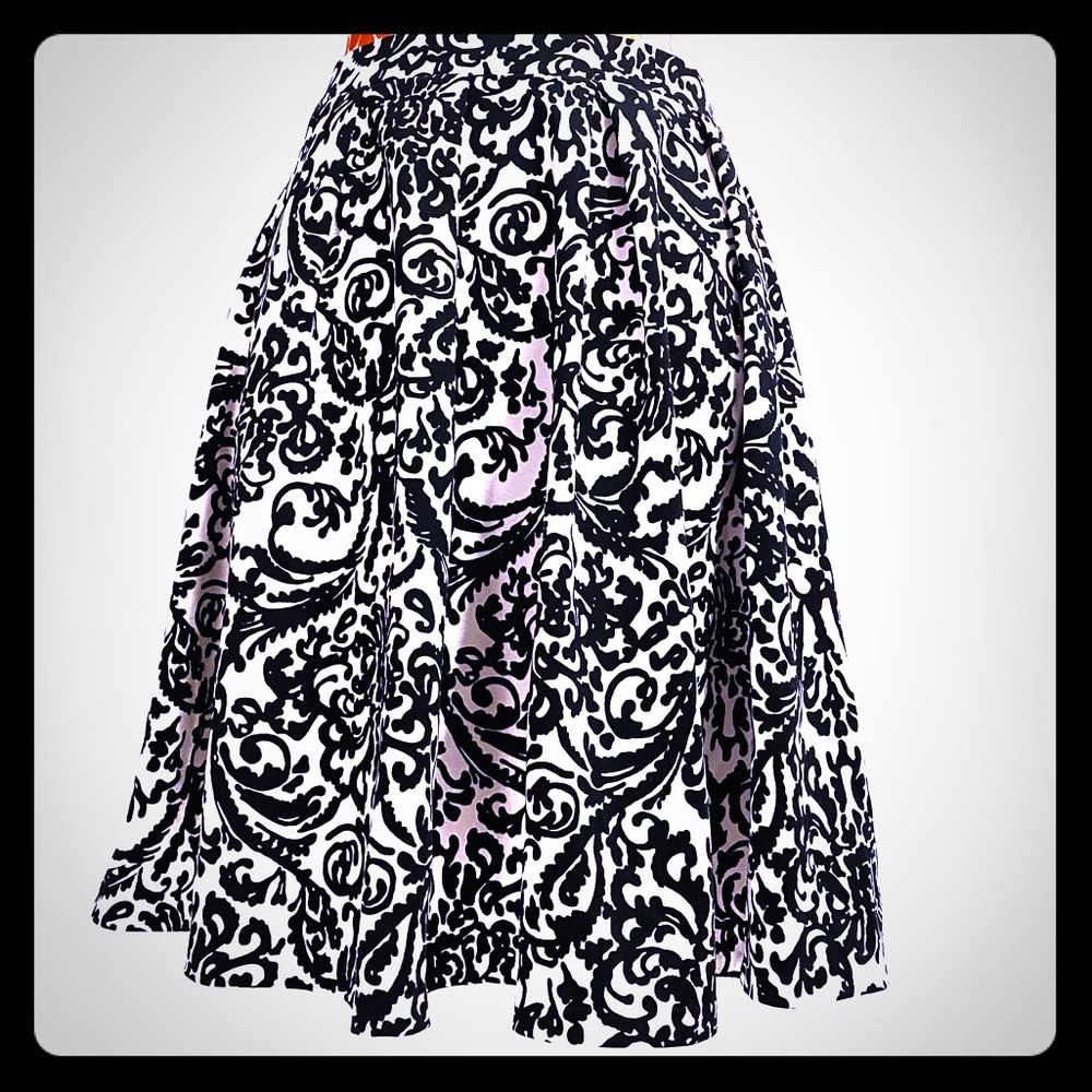 Adrienne Vittadini Flounce Skirt